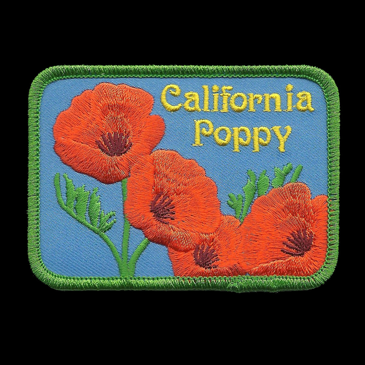 Hot Sale Lest We Forget Remembrance Iron on Embroidery Poppy Flower Patches  - China Iron on Embroidery Flower Patches and Embroidery Poppy Patch price