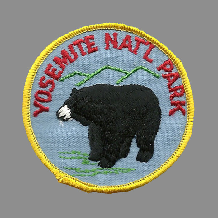 Yosemite Travel Patch National Park Embroidered Iron on