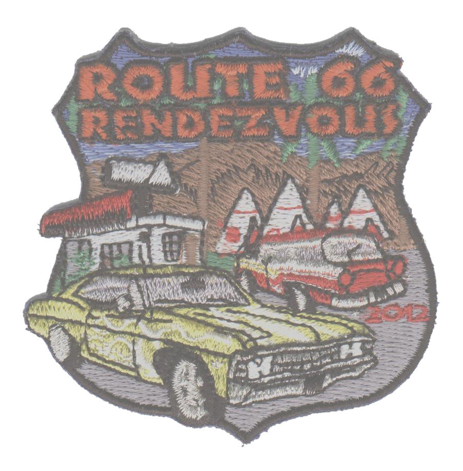 2012 ROUTE 66 RENDEZVOUS  souvenir patch