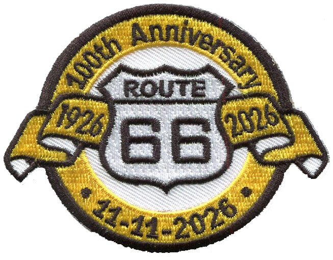 ROUTE 66 100th Anniversary patch