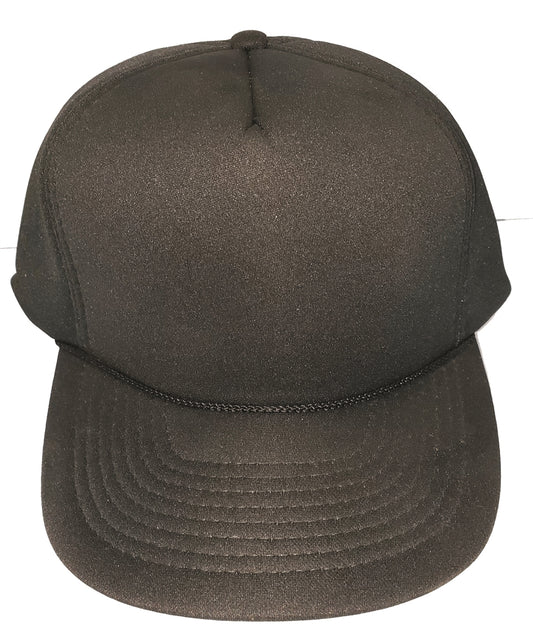 Foam lined baseball cap.