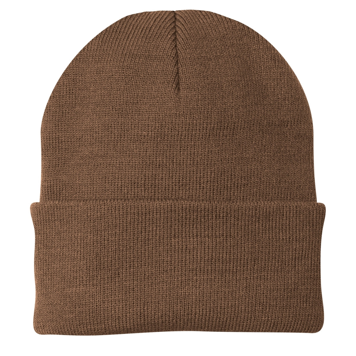 beanie: knit, cuffed, acrylic.