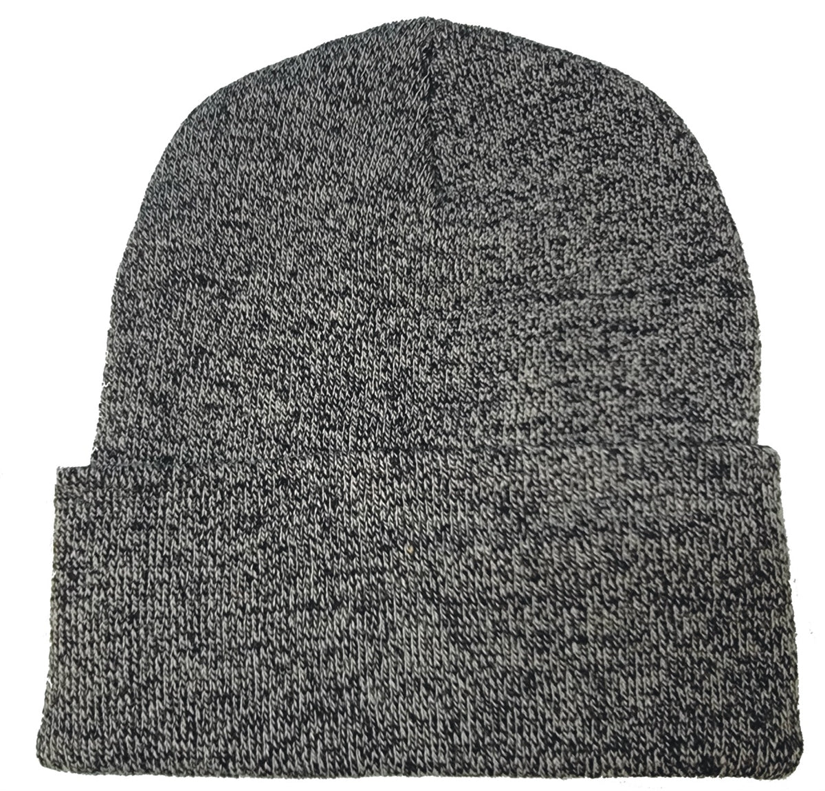 beanie: knit, cuffed, acrylic.