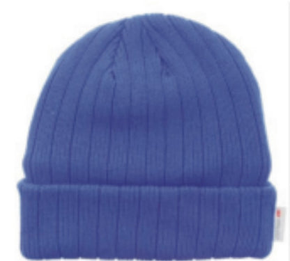 Thinsulate lined knit beanie. Black,  Khaki, Silver-Grey, Royal Blue, Navy, and Dark Green. - 0182-THIN