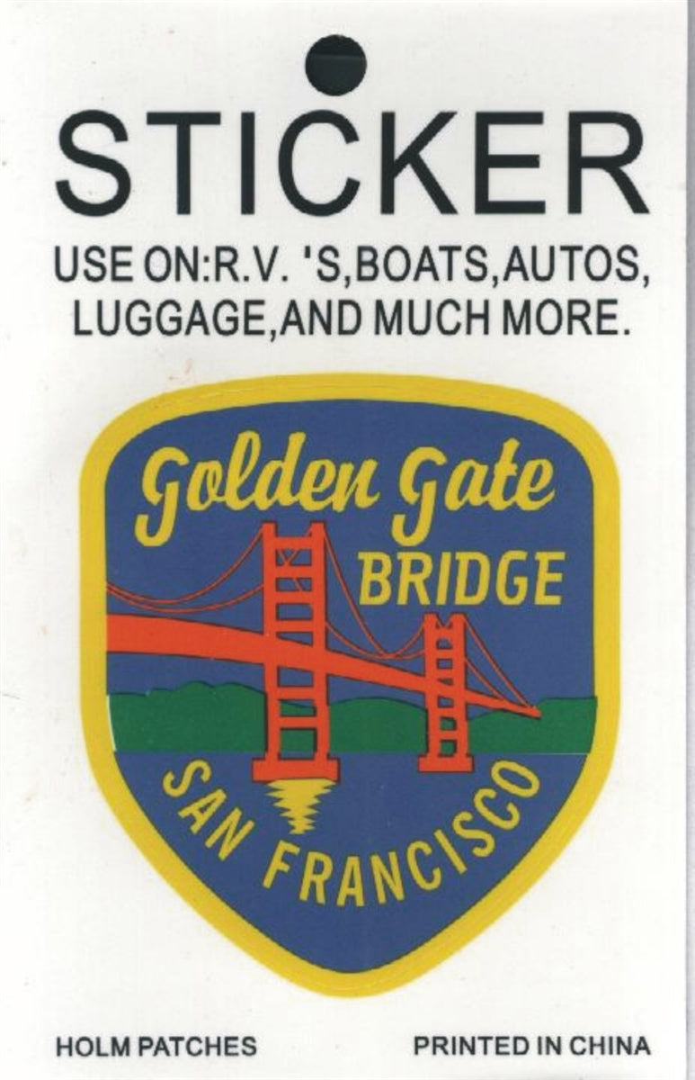 Golden Gate BRIDGE SAN FRANCISCO sticker