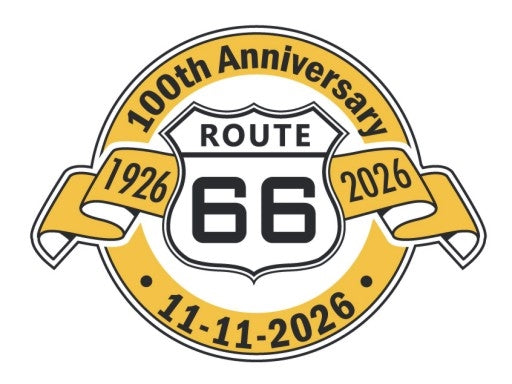 ROUTE 66 100th Anniversary hat pin