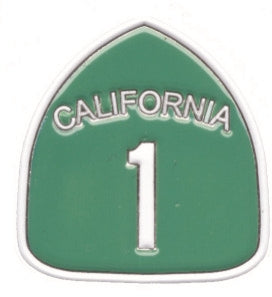 CALIFORNIA 1 hat pin