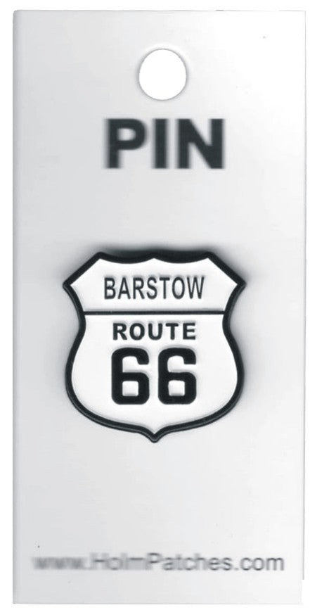 BARSTOW ROUTE 66 hat or lapel pin.