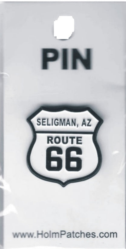 SELIGMAN, AZ 66 hat pin - 0475-SELIGMAN, AZ