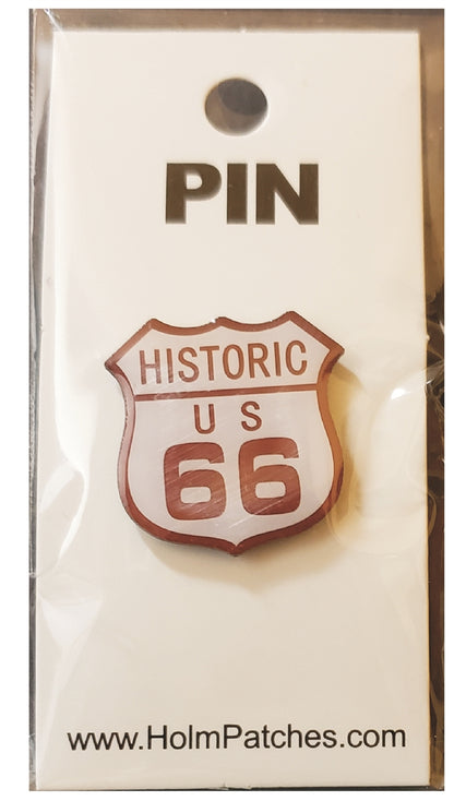 HISTORIC US 66 hat pin - 0475-6878