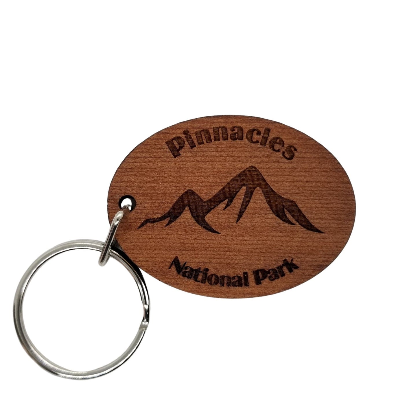 Wholesale Pinnacles National Park Keychain Wood Keyring California Souvenir