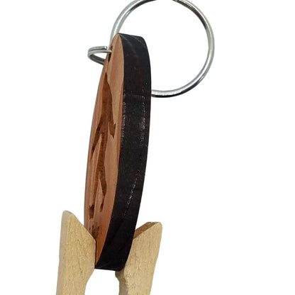 Wholesale Park City UT Keychain Mountains Wood Keyring Utah Souvenir UT Mountain Resort