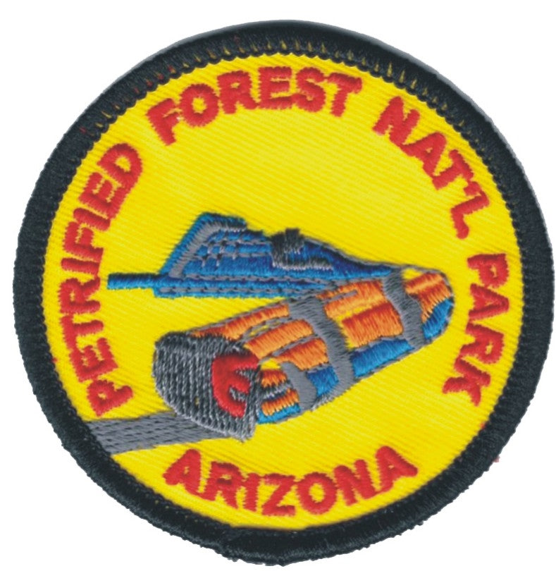 PETRIFIED FOREST NAT'L PARK  ARIZONA embroidered patch