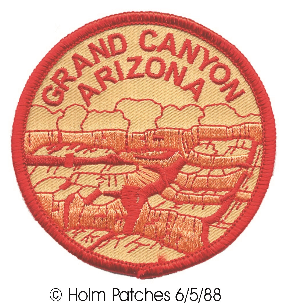 GRAND CANYON  souvenir embroidered patch