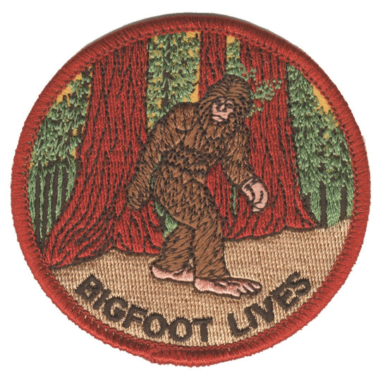 BIGFOOT LIVES souvenir embroidered patch