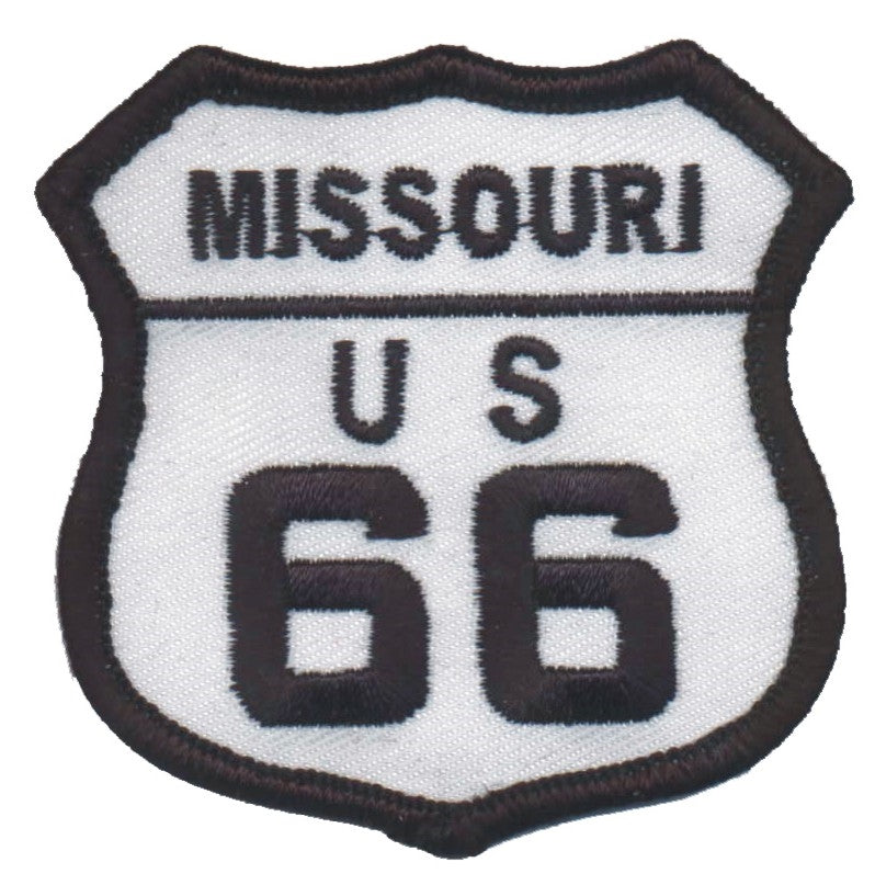 MISSOURI US 66 souvenir embroidered patch, route 66