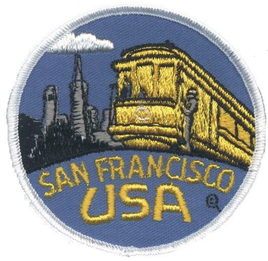 SAN FRANCISCO USA souvenir embroidered patch