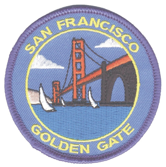 SAN FRANCISCO GOLDEN GATE souvenir embroidered patch