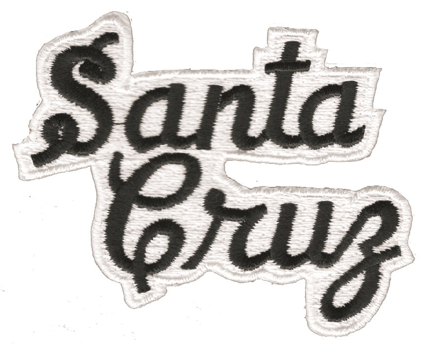 Santa Cruz souvenir embroidered patch