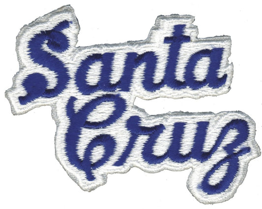 Santa Cruz souvenir embroidered patch