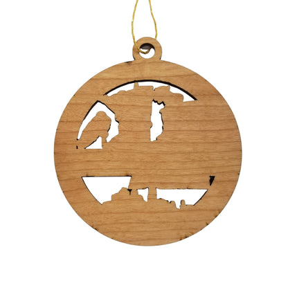 Wholesale Minnesota Wood Ornament - MN Souvenir - Handmade in the USA