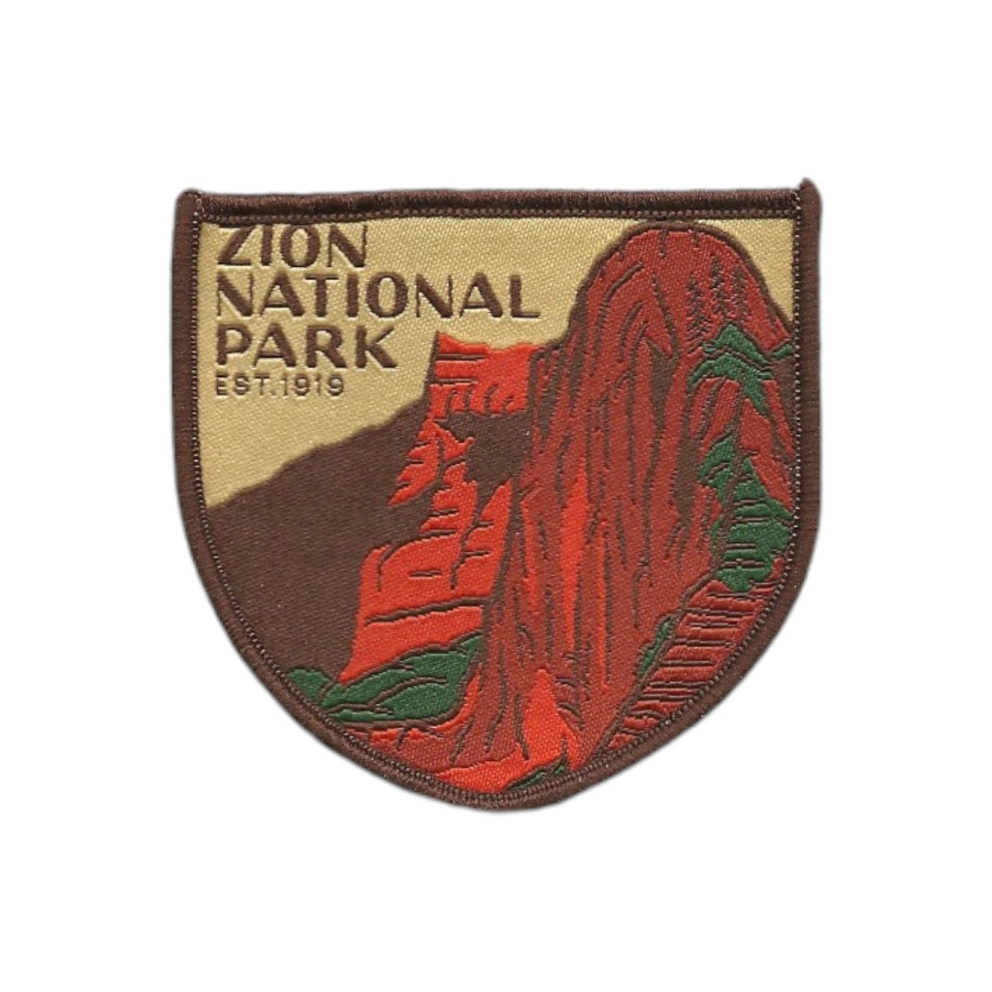 Utah Patch – Zion National Park - Travel Patch – Souvenir Patch 2.5" Iron On Sew On Embellishment Applique