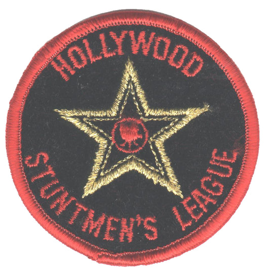 HOLLYWOOD STUNTMEN'S LEAGUE souvenir embroidered patch