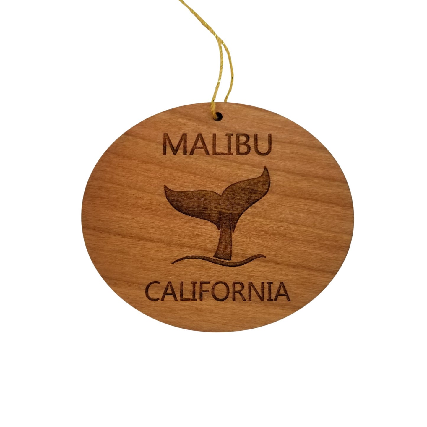 Wholesale Malibu Ornament - Handmade Wood Souvenir