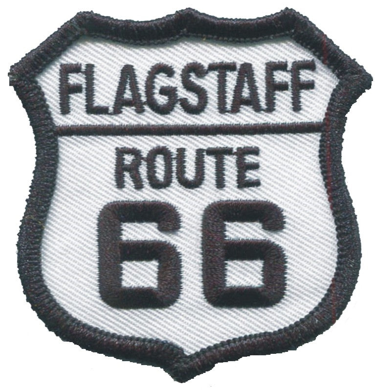 FLAGSTAFF ROUTE 66 embroidered patch