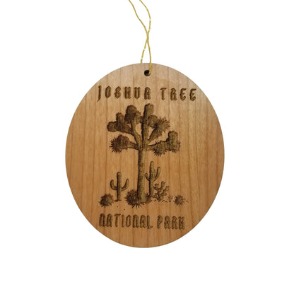 Wholesale Joshua Tree National Park Ornament - Joshua Trees and Cactus Handmade Wood Souvenir