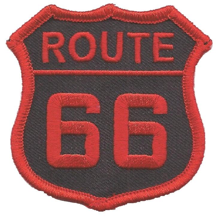 ROUTE 66 souvenir embroidered patch