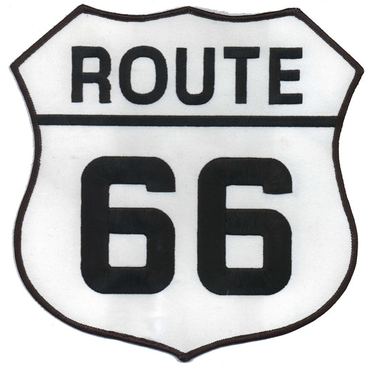 ROUTE 66 8" souvenir embroidered patch for back