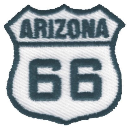 ARIZONA  66 souvenir embroidered patch