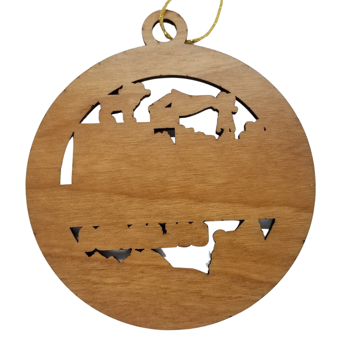 Wholesale Colorado Wood Ornament - CO Souvenir - Handmade In The USA