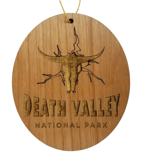 Wholesale Death Valley National Park Ornament - Animal Head Skeleton Handmade Wood Souvenir