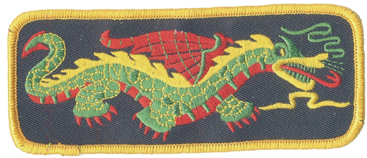 dragon souvenir embroidered patch