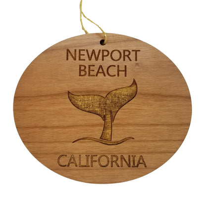 Wholesale Newport Beach California Ornament - Handmade Wood Souvenir