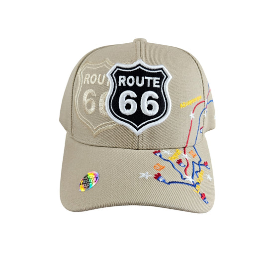 ROUTE 66 cap with map