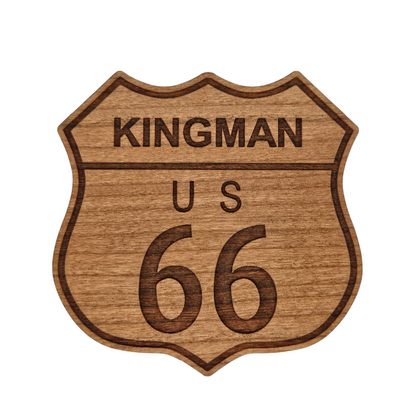 Wholesale Kingman Arizona Route 66 Wood Magnet Souvenir