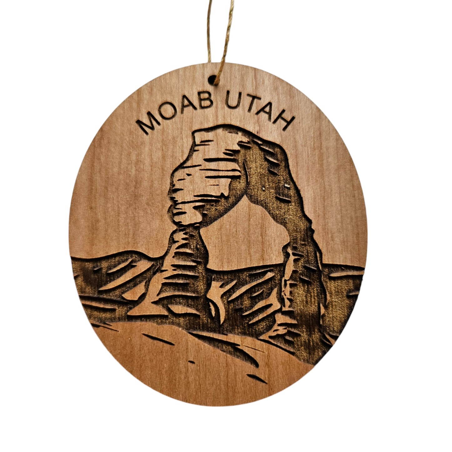 Wholesale Moab Utah Ornament - Arches National Park - Wood Souvenir