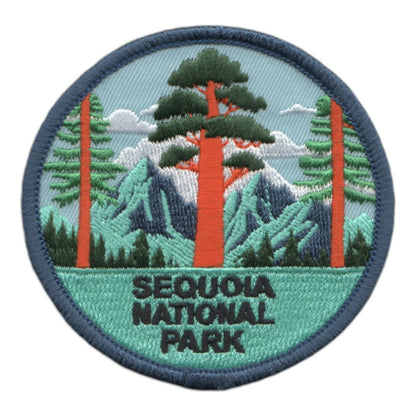 Wholesale California Patch – Sequoia National Park – Iron On Souvenir Travel Patch – CA Embellishment or Applique 3″ (Copy)