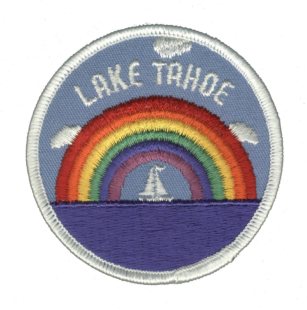 LAKE TAHOE souvenir embroidered patch