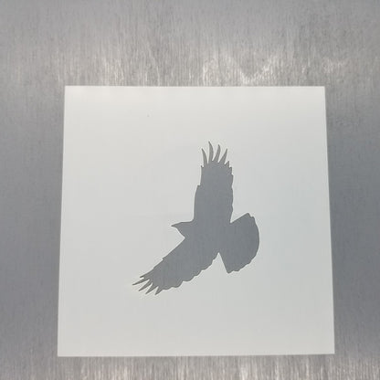 Flying Bird Stencil Reusable Food Safe Sign Painting Decorating Cookie Stencil Eagle Hawk Stencil