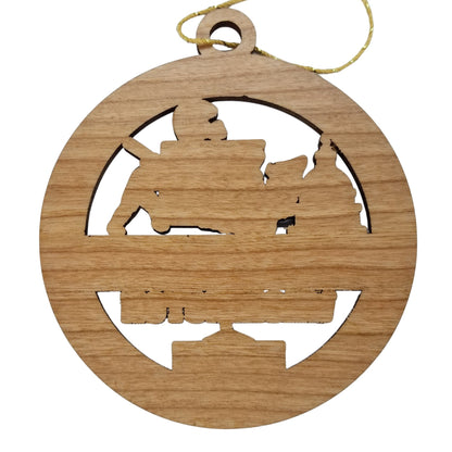 Wholesale Washington Wood Ornament - Handmade Souvenir