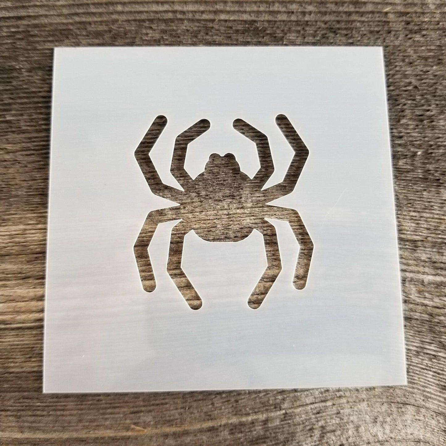 Spider Stencil Reusable Food Safe Halloween Fall Sign Painting Decorating Cookie Stencil Fat Spider Body