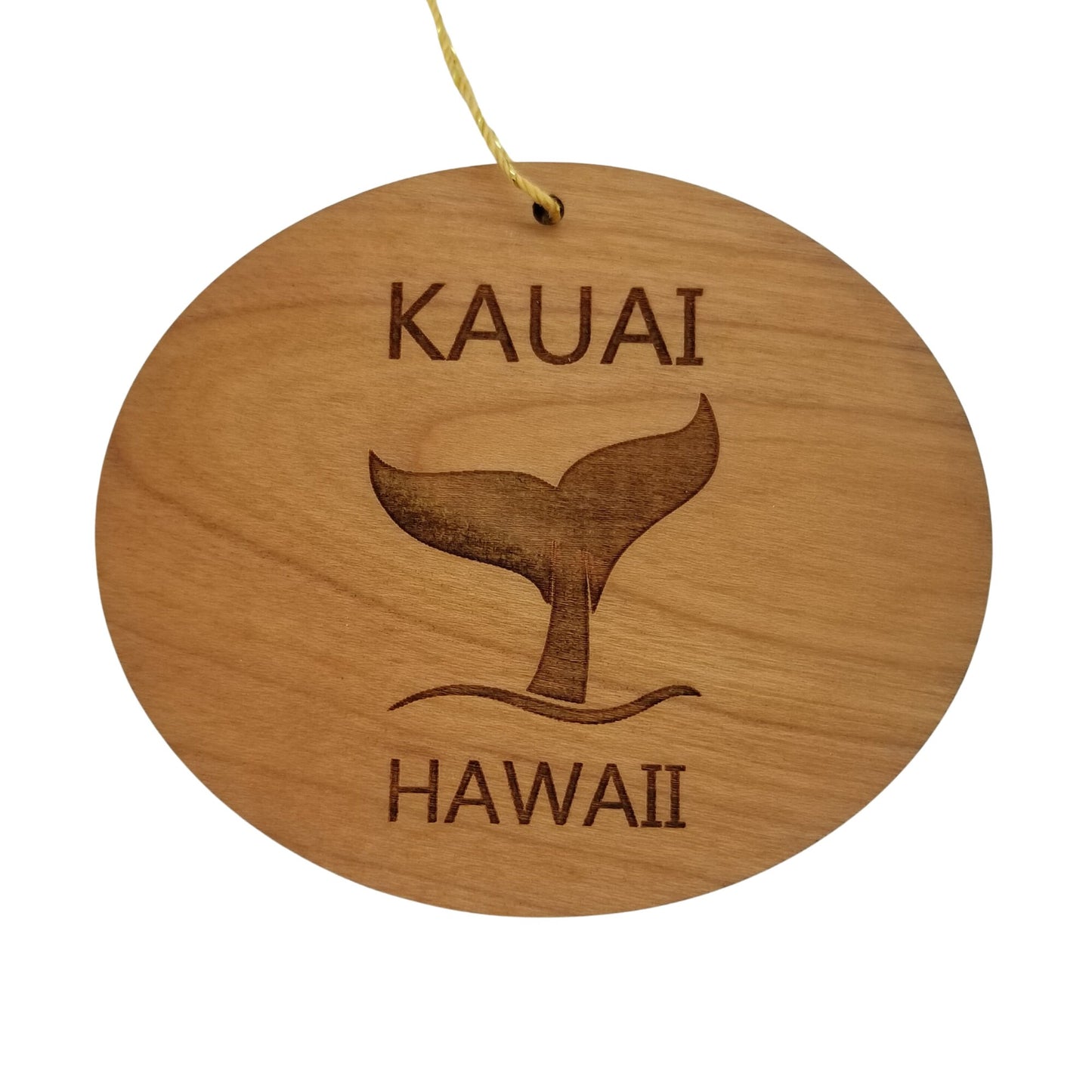 Wholesale Kauai Hawaii Ornament - Handmade Wood Souvenir