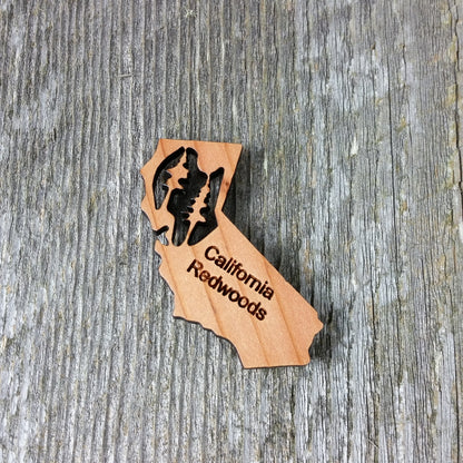 Wholesale California State Shaped Wood Magnet Souvenir Custom Namedrop #M4003W