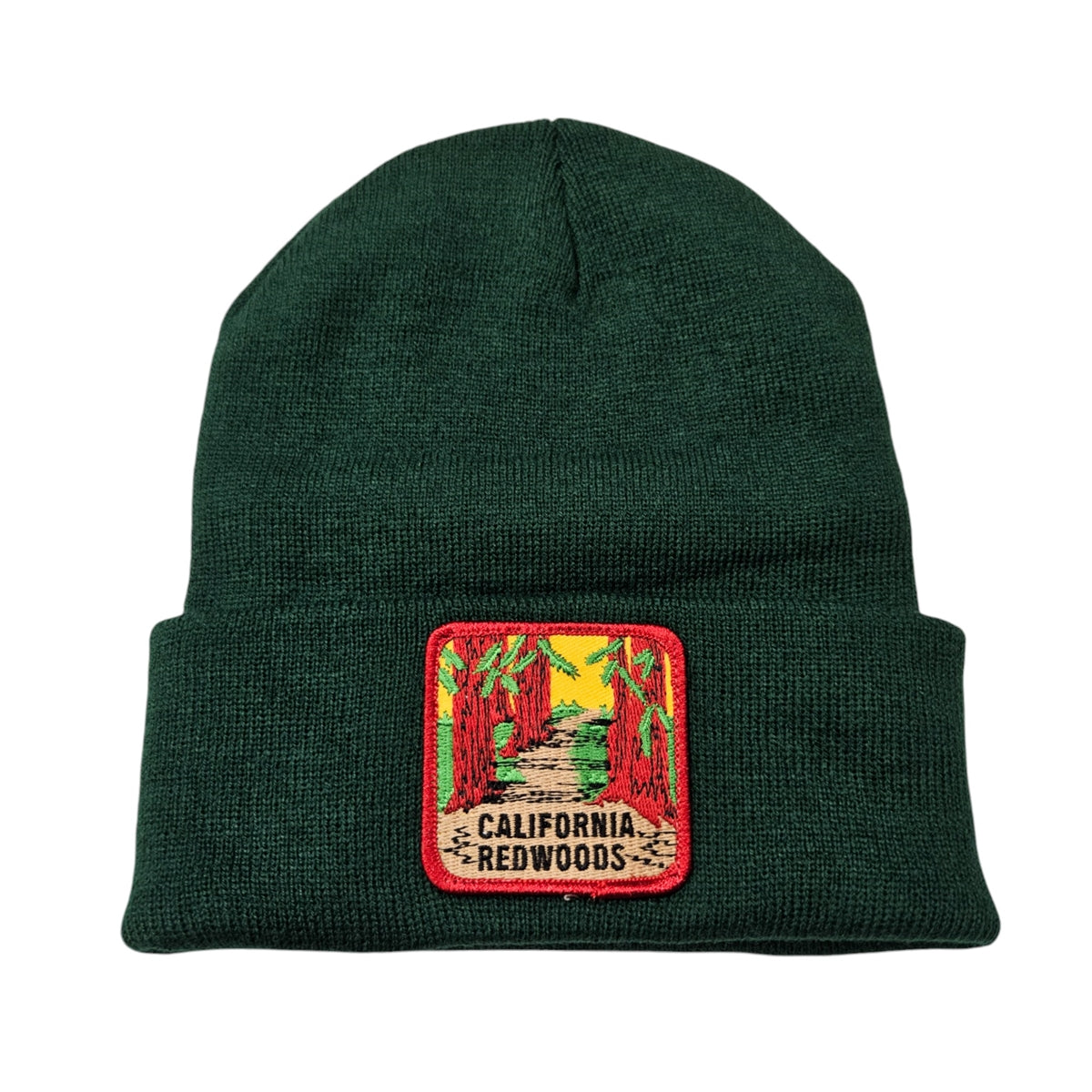 CALIFORNIA REDWOODS knit beanie cap