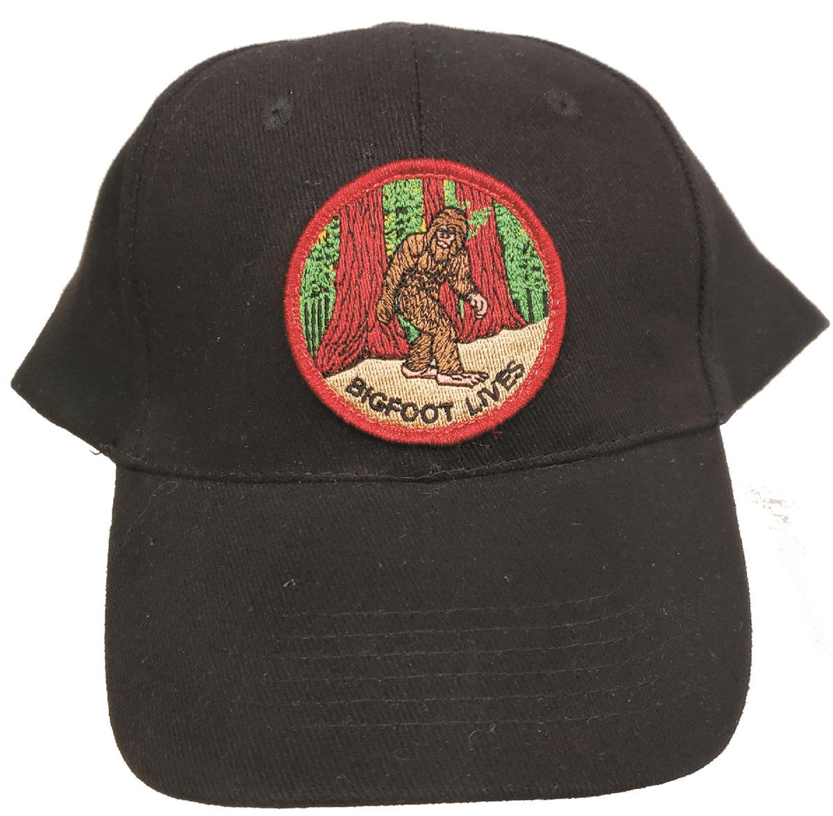 BIGFOOT LIVES black cotton low profile cap