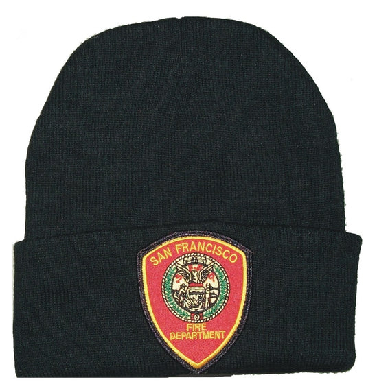 SAN FRANCISCO FIRE DEPT knit beanie